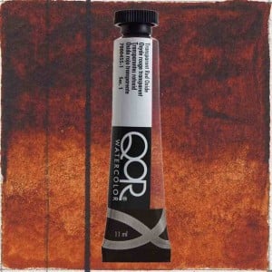 455 Transparent Red Oxide, akwarela QoR