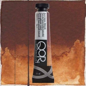 470 Burnt Sienna (Natural), akwarela QoR