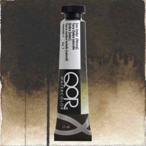 485 Raw Umber (Natural), akwarela QoR