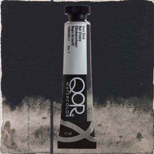 505 Ivory Black, akwarela QoR