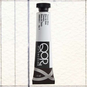 535 Titanium White, akwarela QoR
