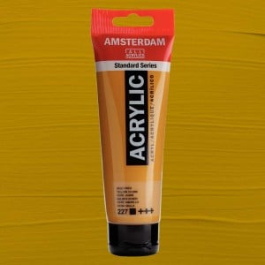 227 Yellow Ochre, farba akrylowa Amsterdam Talens