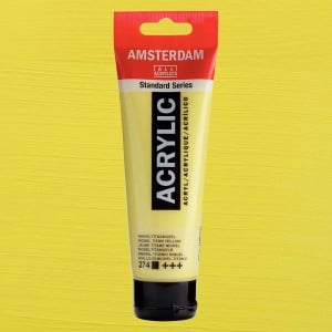 Talens Amsterdam Nickeltitanium Yellow farba akrylowa
