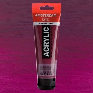 344 Caput Mortuum Violet, farba akrylowa Amsterdam Talens