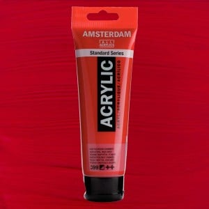Talens Amsterdam 399 Nahtol Red Deep farba akrylowa