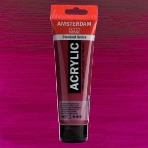 567 Permanent Red Violet, farba akrylowa Amsterdam Talens