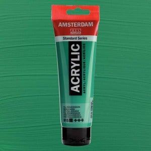 Talens Amsterdam 615 Emerald Green farba akrylowa