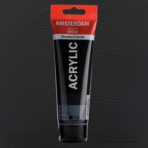 735 Oxyde Black, farba akrylowa Amsterdam Talens