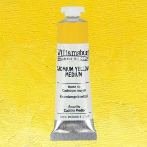 0366 Cadmium Yellow Medium, farba olejna Williamsburg