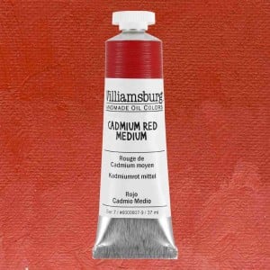 0607 Cadmium Red Medium, farba olejna Williamsburg