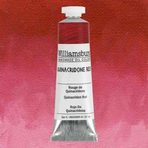 0665 Quinacridone Red, farba olejna Williamsburg