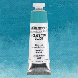 0817 Cobalt Teal Deep, farba olejna Williamsburg