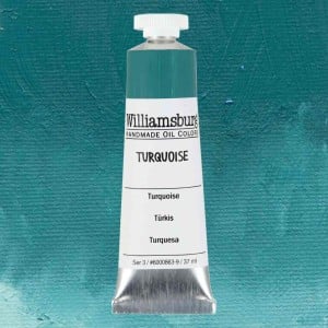0863 Turquoise, farba olejna Williamsburg