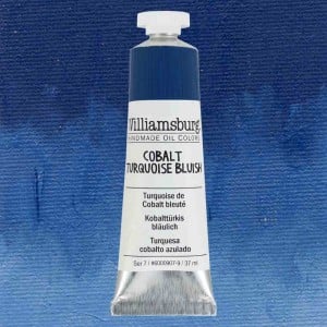 Williamsburg farba olejna Cobalt Turquoise Bluish