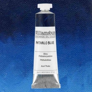 1004 Phthalo Blue, farba olejna Williamsburg
