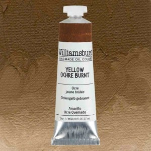 1541 Yellow Ochre Burnt, farba olejna Williamsburg