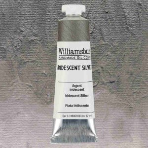 1833 Iridescent Silver, farba olejna Williamsburg