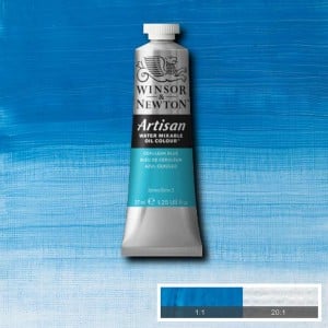 137 Cerulean Blue, farba olejna wodna Artisan W&N