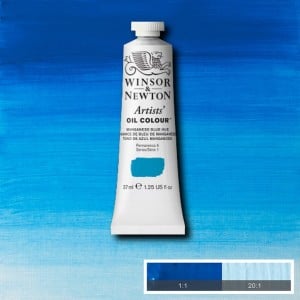 379 Manganese Blue Hue, farba olejna Artists' Oil Colours W&N