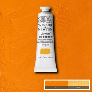 111 Cadmium Yellow Deep, farba olejna Artists' Oil Colours W&N
