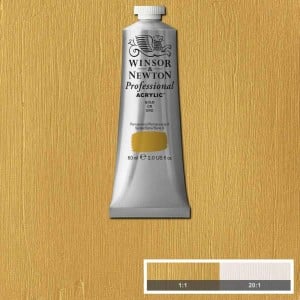 W&N farba akrylowa Professional Gold