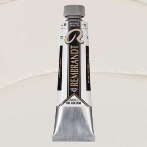 117 ZINC WHITE(linseed oil), farba olejna Rembrandt Talens