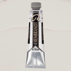 119 TRANSPARENT WHITE, farba olejna Rembrandt Talens