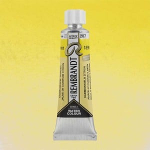 207 Cadmium Yellow Lemon, akwarela Rembrandt