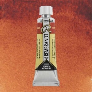 Rembrandt akwarela 229 QUINACRIDONE ORANGE