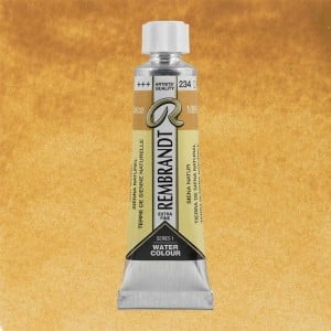 234 Raw Sienna, akwarela Rembrandt
