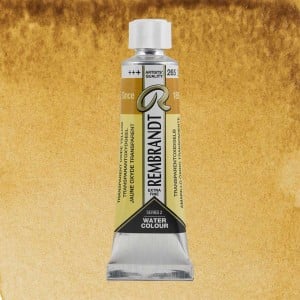 265 Transparent Oxide Yellow, akwarela Rembrandt