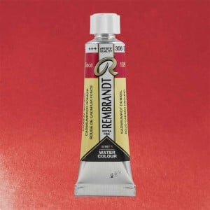 306 Cadmium Red Deep, akwarela Rembrandt