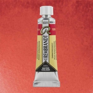 Rembrandt akwarela 364 QUINACRIDONE RED