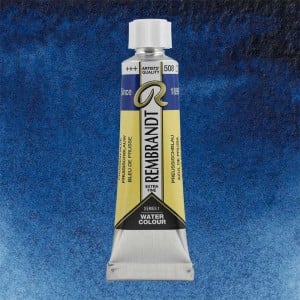 508 Prussian Blue, akwarela Rembrandt