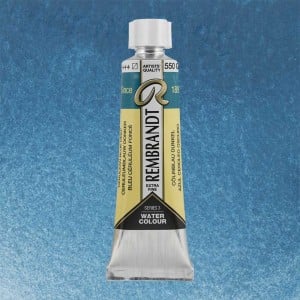 Rembrandt akwarela 550 CERULEAN BLUE DEEP