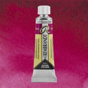 567 Permanent Red Violet, akwarela Rembrandt
