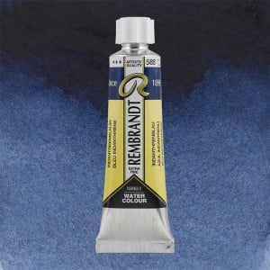 585 Indanthrene Blue, akwarela Rembrandt