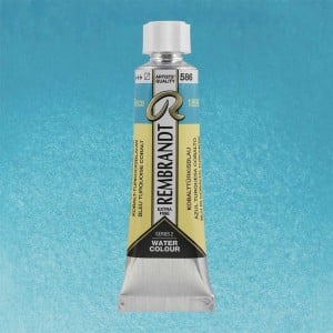 Rembrandt akwarela 586 COBALT TURQUOISE BLUE