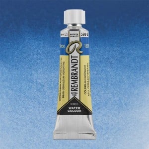 Rembrandt akwarela 598  CERULEAN BLUE GREENISH