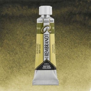 620 Olive Green, akwarela Rembrandt