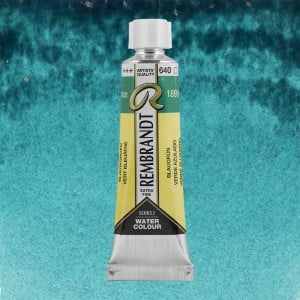 640 Bluish Green, akwarela Rembrandt