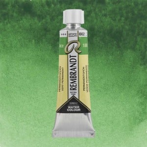 662 Permanent Green, akwarela Rembrandt
