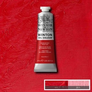 W&N farba olejna Winton Cadmium Red Deep Hue