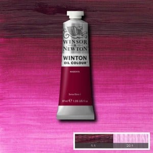 380 Magenta, farba olejna Winton W&N