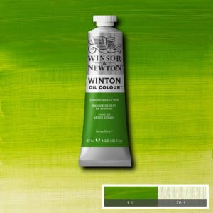 145 Chrome Green Hue, farba olejna Winton W&N