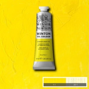087 Cadmium Lemon Hue, farba olejna Winton W&N