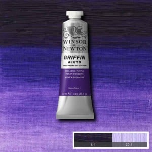229 Dioxazine Purple, farba olejna alkidowa Griffin W&N