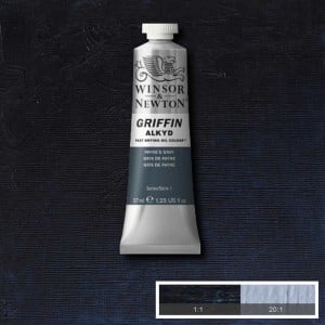 465 Payne's Grey, farba olejna alkidowa Griffin W&N
