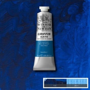 W&N farba olejna Griffin Phthalo Blue