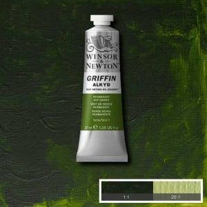 503 Permanent Sap Green, farba olejna alkidowa Griffin W&N